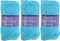 Threadart 100% Pure Cotton Crochet Yarn Size 2 | 50 gram Skeins |165 yds per Skein | Fine #2 | Singles, 3 Packs, & 6 Packs